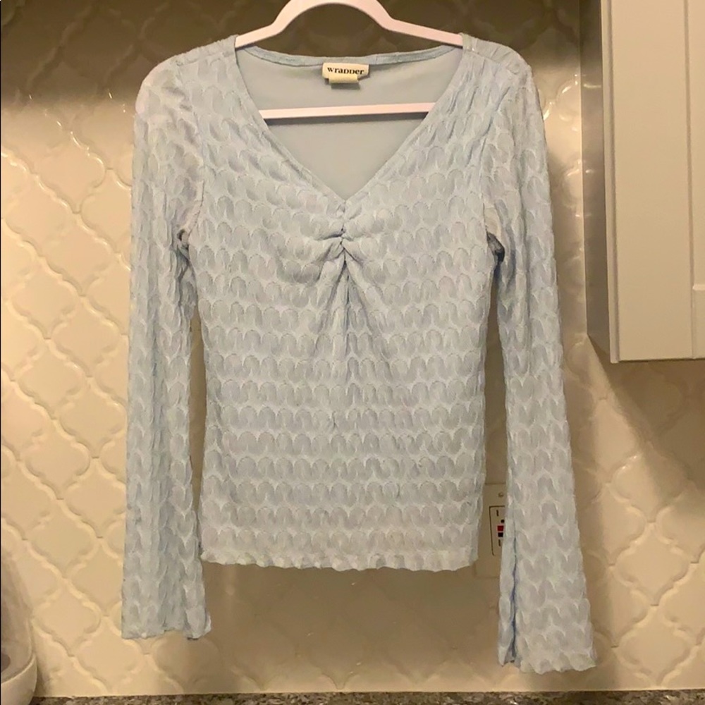Gorgeous Textured Long Sleeve Top🌸